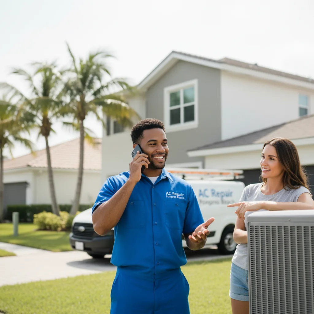 AC Repair Pompano Beach customer support in Belleville